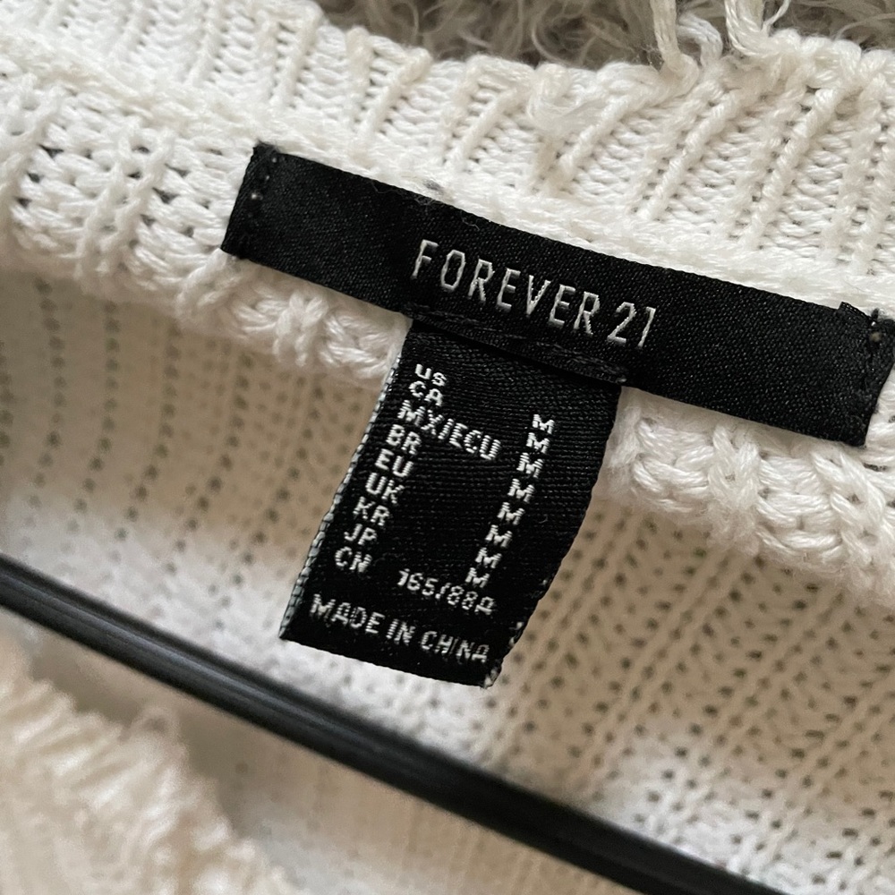 Distressed Knit Sweater